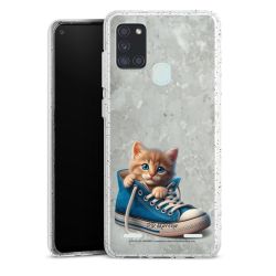 Carry Case Hülle Transparent/glitter ohne Band