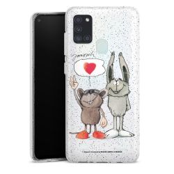 Carry Case Hülle Transparent/glitter ohne Band