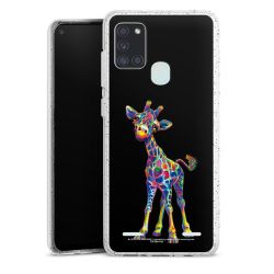 Carry Case Hülle Transparent/glitter ohne Band