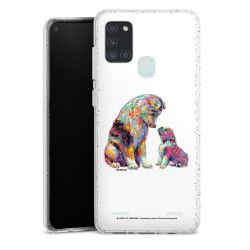 Carry Case Hülle Transparent/glitter ohne Band