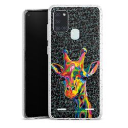 Carry Case Hülle Transparent/glitter ohne Band