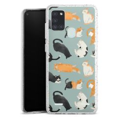 Carry Case Hülle Transparent/glitter ohne Band