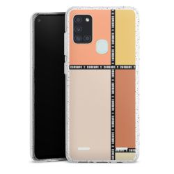 Carry Case Hülle Transparent/glitter ohne Band