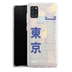 Carry Case Hülle Transparent/glitter ohne Band