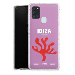 Carry Case Hülle Transparent/glitter ohne Band