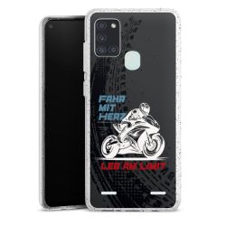 Carry Case Hülle Transparent/glitter ohne Band