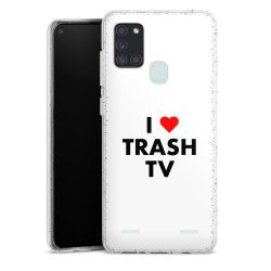 Carry Case Hülle Transparent/glitter ohne Band