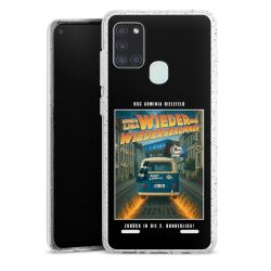 Carry Case Hülle Transparent/glitter ohne Band