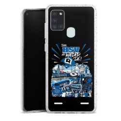 Carry Case Hülle Transparent/glitter ohne Band