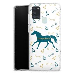 Carry Case Hülle Transparent/glitter ohne Band