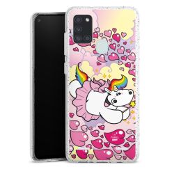 Carry Case Hülle Transparent/glitter ohne Band