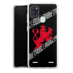 Carry Case Hülle Transparent/glitter ohne Band