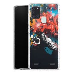 Carry Case Hülle Transparent/glitter ohne Band