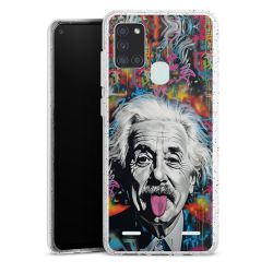 Carry Case Hülle Transparent/glitter ohne Band