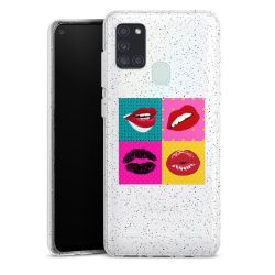 Carry Case Hülle Transparent/glitter ohne Band