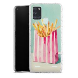 Carry Case Hülle Transparent/glitter ohne Band