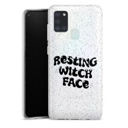 Carry Case Hülle Transparent/glitter ohne Band