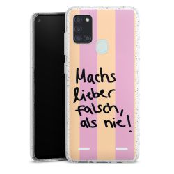 Carry Case Hülle Transparent/glitter ohne Band