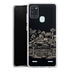 Carry Case Hülle Transparent/glitter ohne Band