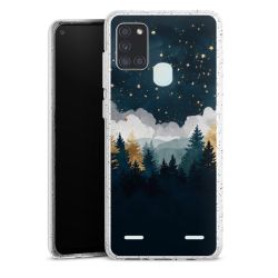 Carry Case Hülle Transparent/glitter ohne Band