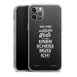 Carry Case Hülle Transparent/glitter ohne Band