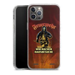 Carry Case Hülle Transparent/glitter ohne Band