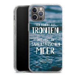 Carry Case Hülle Transparent/glitter ohne Band