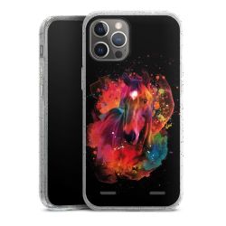 Carry Case Hülle Transparent/glitter ohne Band