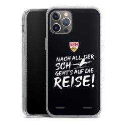 Carry Case Hülle Transparent/glitter ohne Band