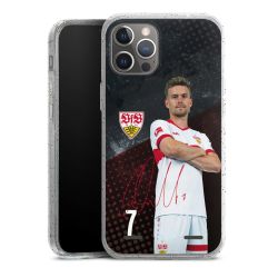 Carry Case Hülle Transparent/glitter ohne Band