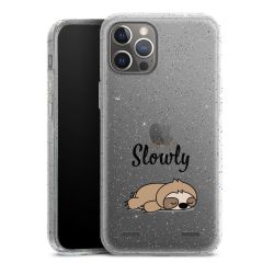 Carry Case Hülle Transparent/glitter ohne Band