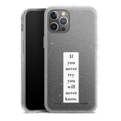 Carry Case Hülle Transparent/glitter ohne Band