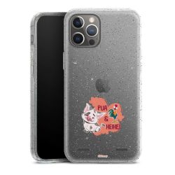 Carry Case Hülle Transparent/glitter ohne Band