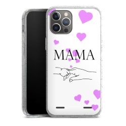 Carry Case Hülle Transparent/glitter ohne Band