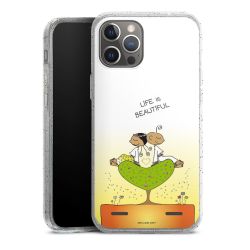 Carry Case Hülle Transparent/glitter ohne Band