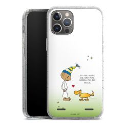 Carry Case Hülle Transparent/glitter ohne Band