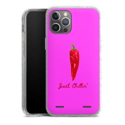 Carry Case Hülle Transparent/glitter ohne Band