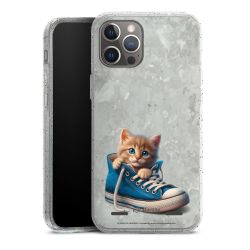 Carry Case Hülle Transparent/glitter ohne Band