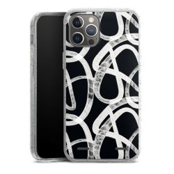 Carry Case Hülle Transparent/glitter ohne Band