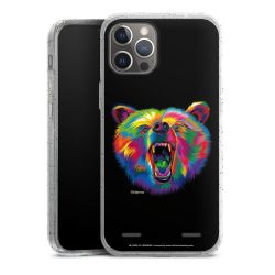 Carry Case Hülle Transparent/glitter ohne Band