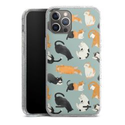 Carry Case Hülle Transparent/glitter ohne Band