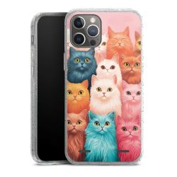 Carry Case Hülle Transparent/glitter ohne Band