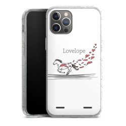 Carry Case Hülle Transparent/glitter ohne Band