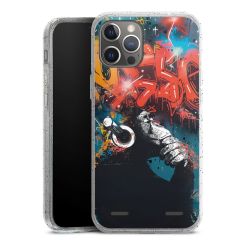 Carry Case Hülle Transparent/glitter ohne Band