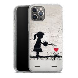 Carry Case Hülle Transparent/glitter ohne Band