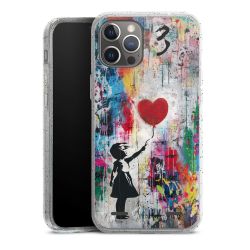 Carry Case Hülle Transparent/glitter ohne Band