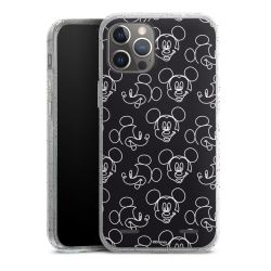 Carry Case Hülle Transparent/glitter ohne Band