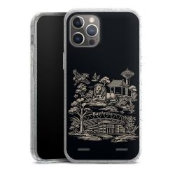 Carry Case Hülle Transparent/glitter ohne Band