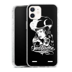 Carry Case Hülle Transparent/glitter ohne Band