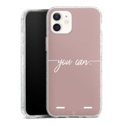 New Carry Case Hülle transparent-glitter